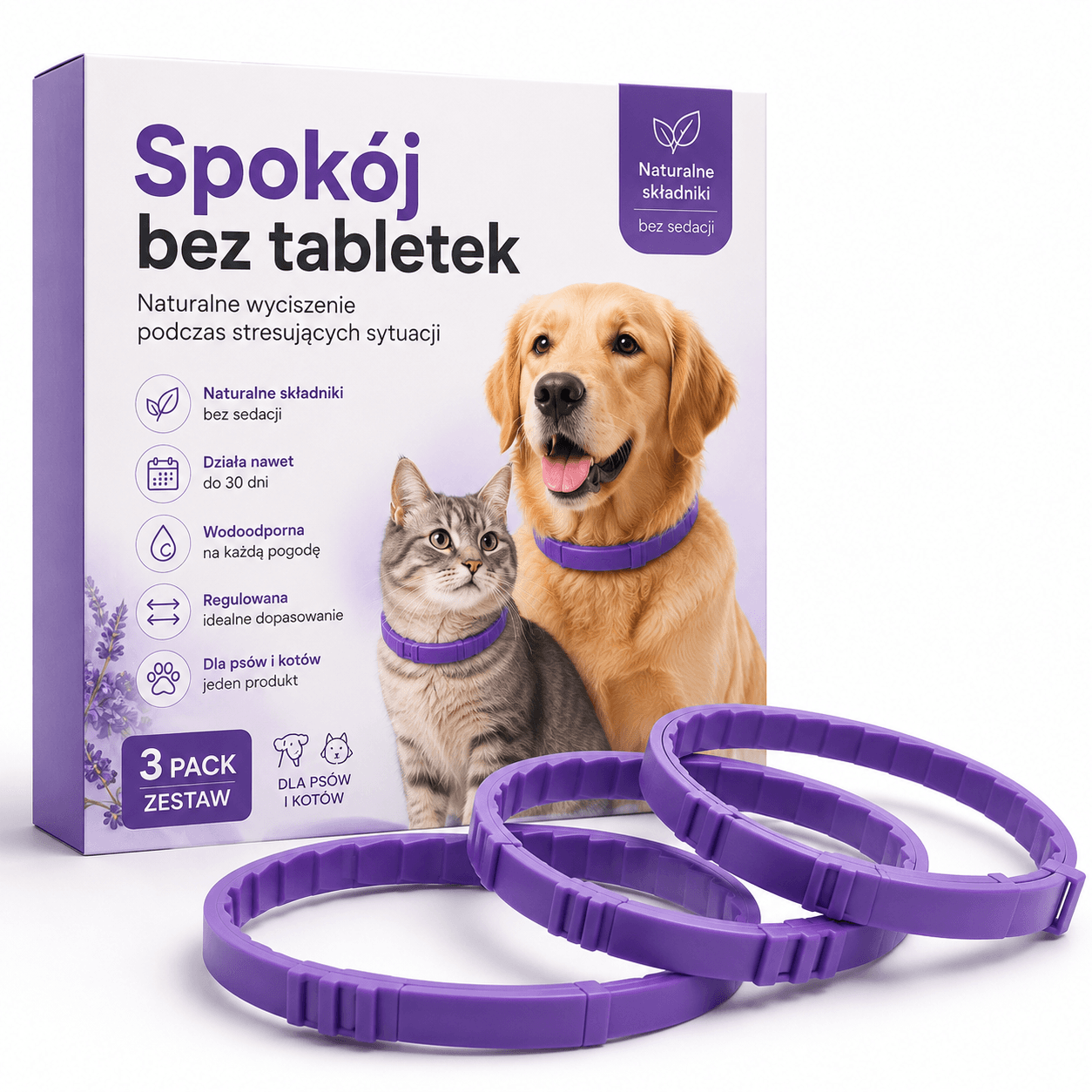 Petluna - antystresowa dla zwierząt (3 szt.)